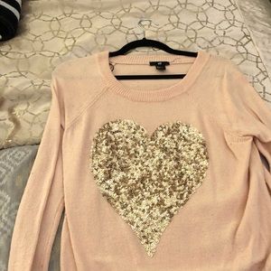 Sequined H&M sweater!